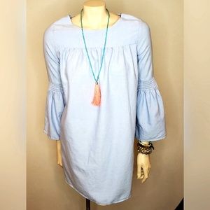 Crown & Ivy Bell Sleeve Dress SZ S